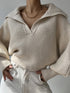 'Fable' Winged Sleeve Sweater - Celes Fashion